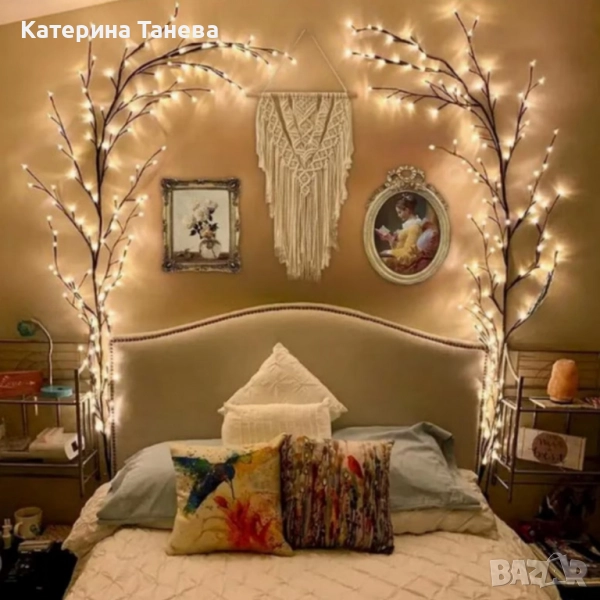 Стенна LED декорация с дистанционно - превърни всяка стена в произведение на изкуството, снимка 1