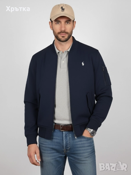 Polo Ralph Lauren Bomber Jacket - Оригинално мъжко яке размер M, снимка 1