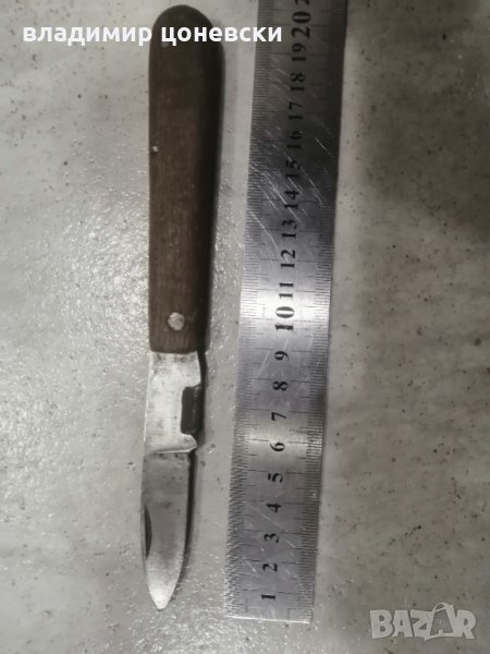 Стара сгъваема ножка, ножче, нож, снимка 1