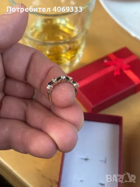 Красив златен пръстен 2.12гр 14к, снимка 1