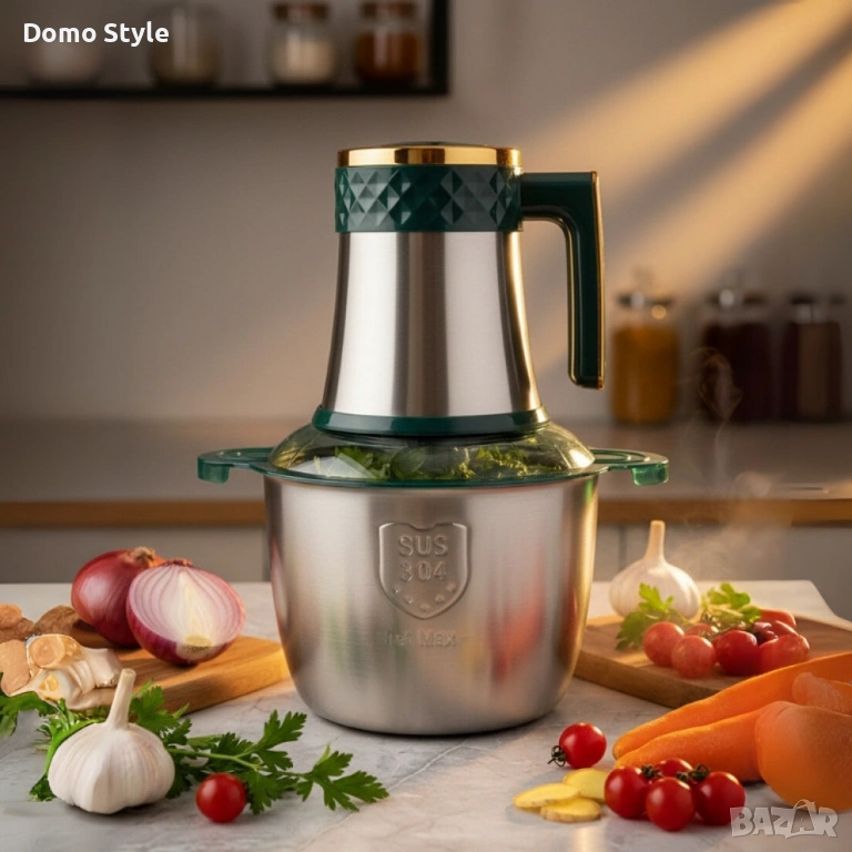 Многофункционален кухненски чопър Kitchen Expert 3L SUS 304 , снимка 1