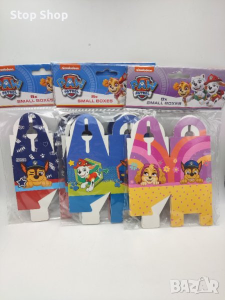 Paw patrol сет 8 кутии различни модели , снимка 1