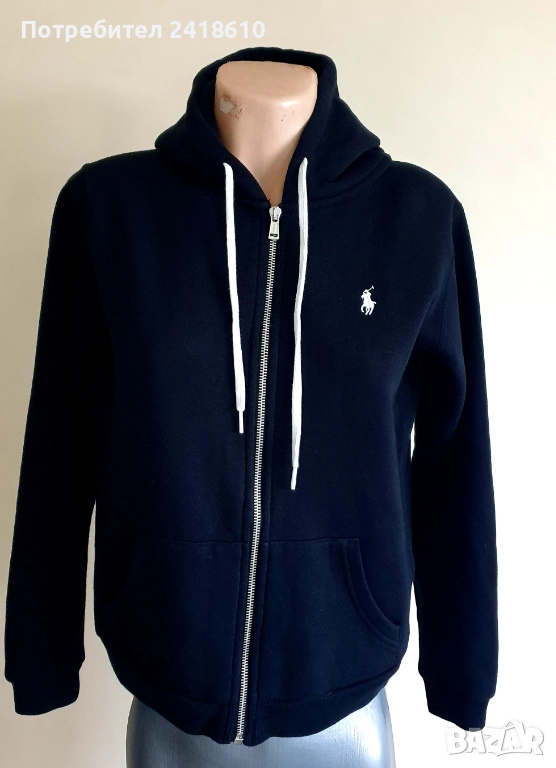 POLO Ralph Lauren Full Zip Hoodie Womens Size S  ОРИГИНАЛ! Дамски Суичер!, снимка 1
