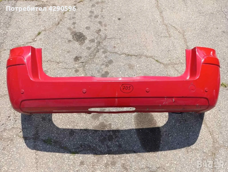 Задна броня за Opel Zafira B / Опел Зафира Б 2005-2013г., снимка 1