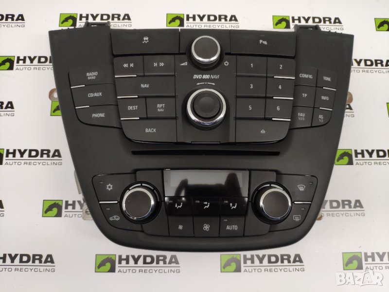 Opel Insignia A DVD 800 Navi CD Radio AC Control Panel Опел Инсигния Навигация Радио, снимка 1