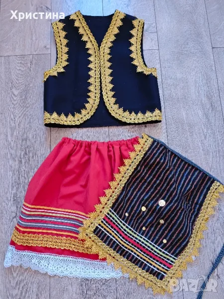 Детска народна носия за момиче до 7 год. Размер N 4, снимка 1