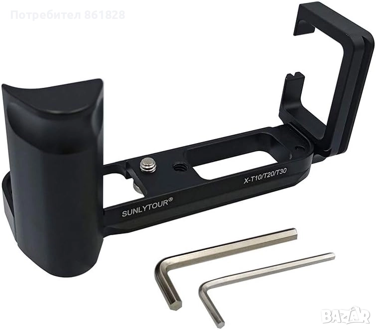 L-скоба за FUJIFILM X-T30 / X-T20 / X-T10, снимка 1