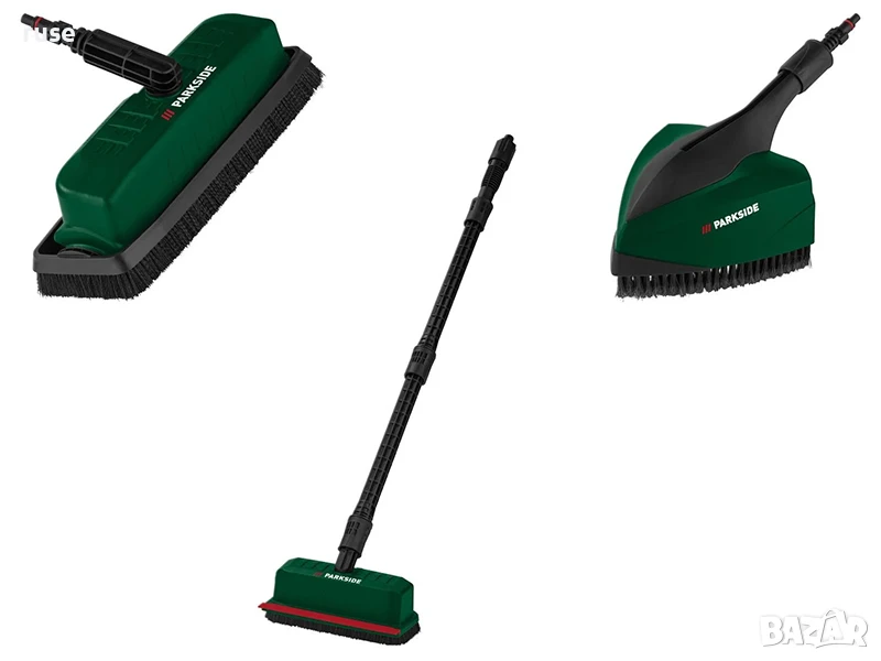 НОВИ! Четка за водоструйка Parkside / приставка за почистване с водоструйки 3 модела, снимка 1