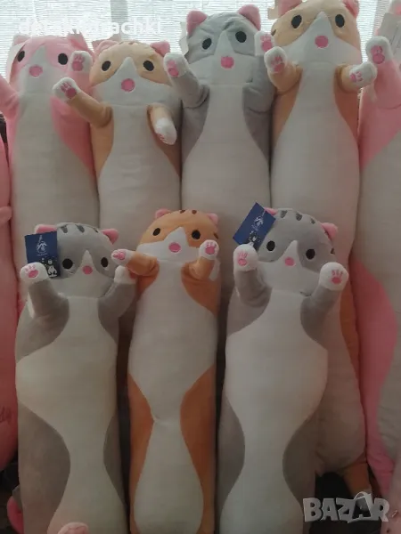 Плюшена играчка с формата на Коте , снимка 1