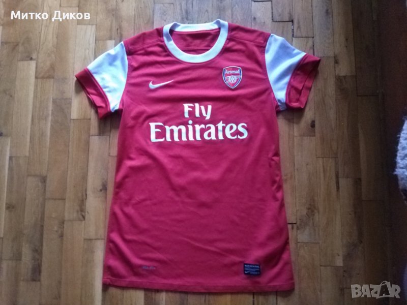 Арсенал футболна тениска маркова на Найк №5 Вермален размер юноши Л, снимка 1