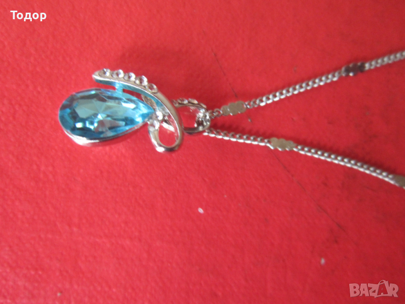 Страхотно колие гердан с камък , снимка 1