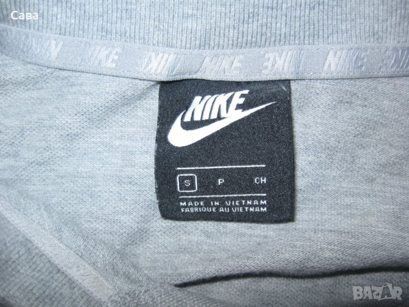 Тениски NIKE  мъжки,С  /сиви и бяла/, снимка 1