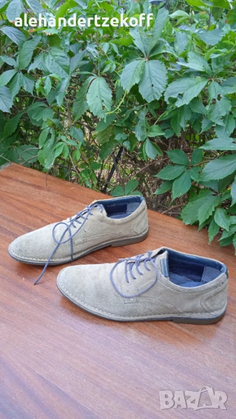 Мъжки велурени обувки Steve Madden, снимка 1