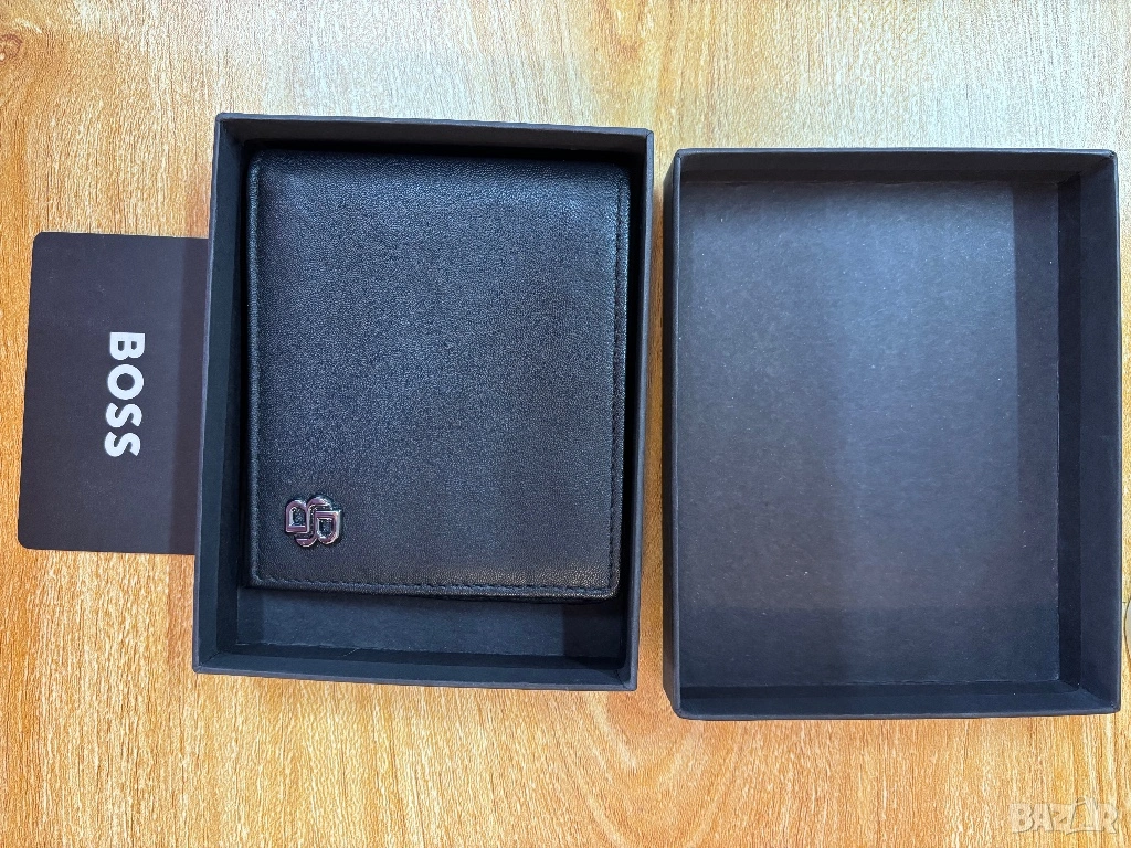 Кожен портфейл BOSS, снимка 1