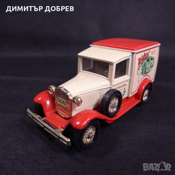 СТАРА РЕТРО МЕТАЛНА КОЛИЧКА FORD MODEL A MATCHBOX MOY, снимка 1