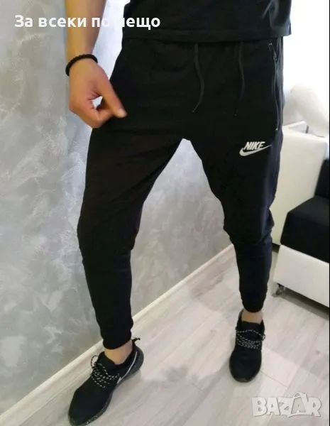 Мъжко черно спортно долнище Nike Код D1229, снимка 1