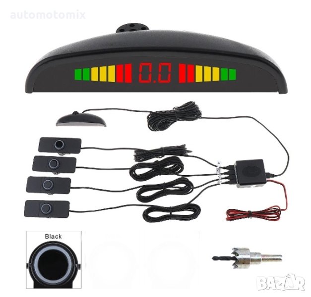 ПАРКТРОНИК С ДИСПЛЕЙ С 4 ДАТЧИКА - 068, снимка 1