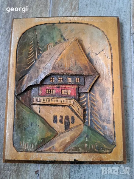 дърворезба планинска къща, хижа  2/4, снимка 1