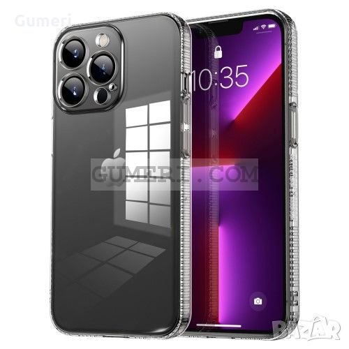 Apple iPhone 13 Pro Max Силиконов Прозрачен Гръб Със Защита За Задната Камера, снимка 1