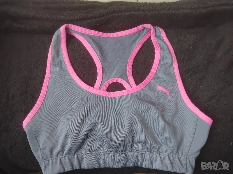 PUMA 100% оригинално дамско бюстие / спортен сутиен, S размер, снимка 1