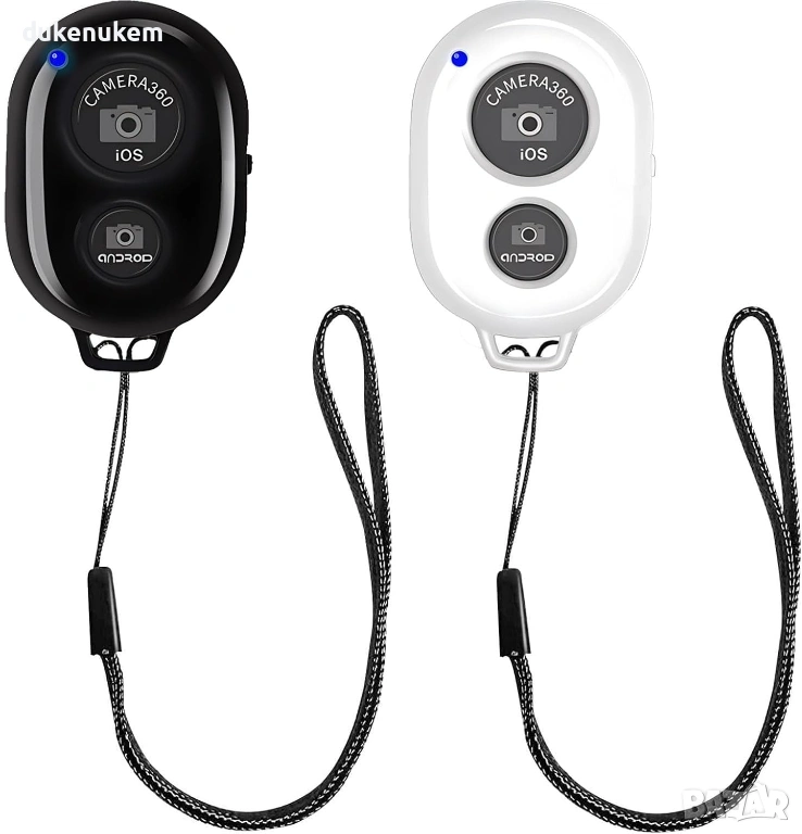 2 бр. Безжично Bluetooth дистанционно за камера VJK – Selfie Clicker, снимка 1
