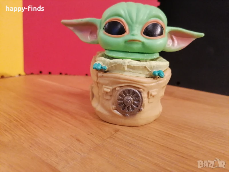 ФИГУРКА, POP, YODA BABY, BACKPACK, 10 см., снимка 1