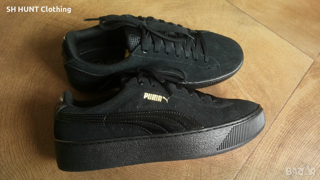 PUMA Leather Shoes Размер EUR 39 / UK 6 дамски детски обувки 56-14-S, снимка 1