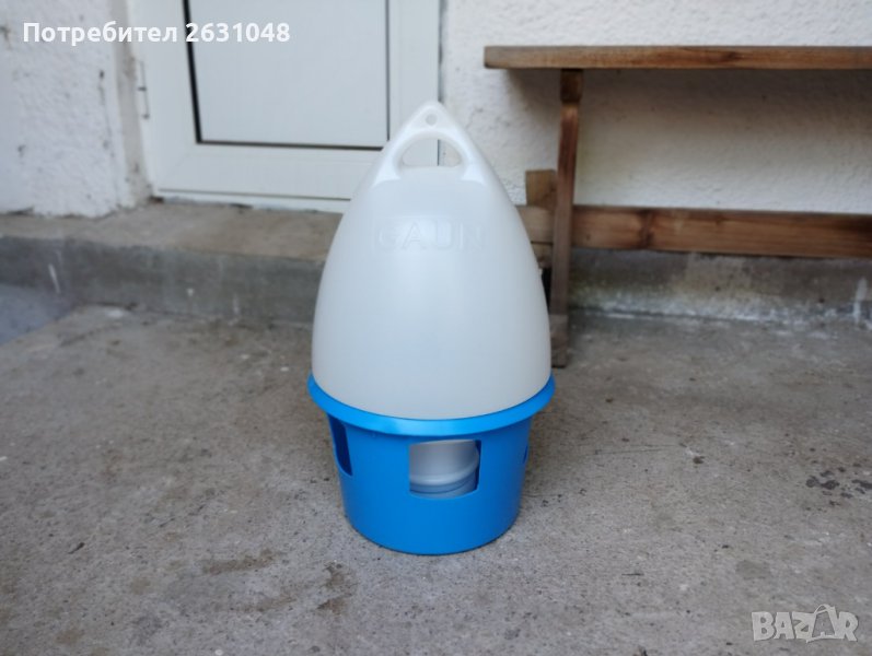 Поилка / Хранилка за птици и гълъби от 8 лт, снимка 1