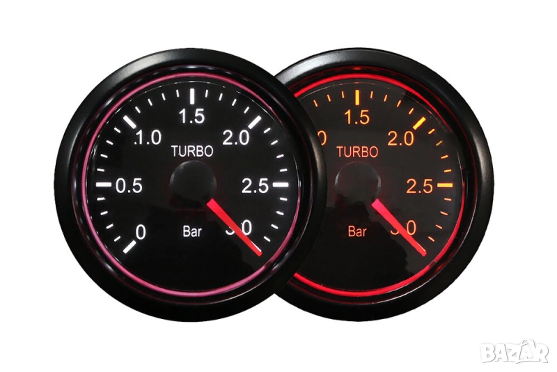 Буустметър 3 бара Auto Gauge, снимка 1