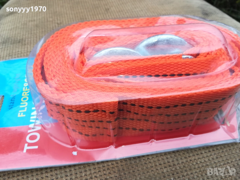 5 ТОНА ВЪЖЕ ЗА ТЕГЛЕНЕ-КОЛАН С КУКИ 0711251914, снимка 1