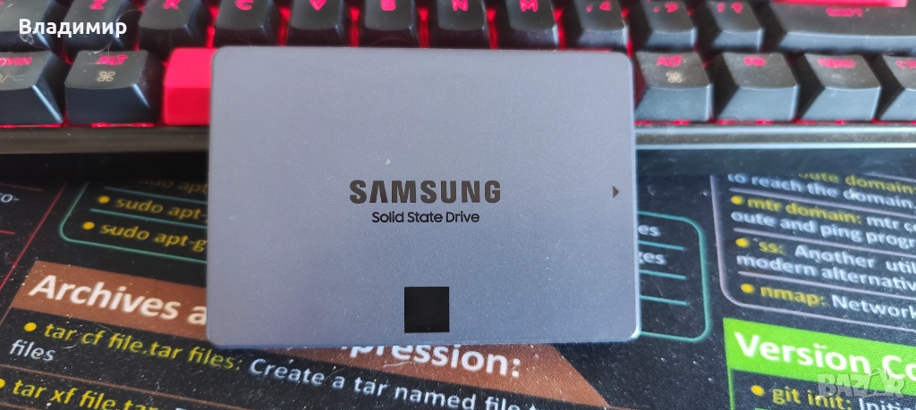 SSD Samsung 1TB 860 QVO, снимка 1