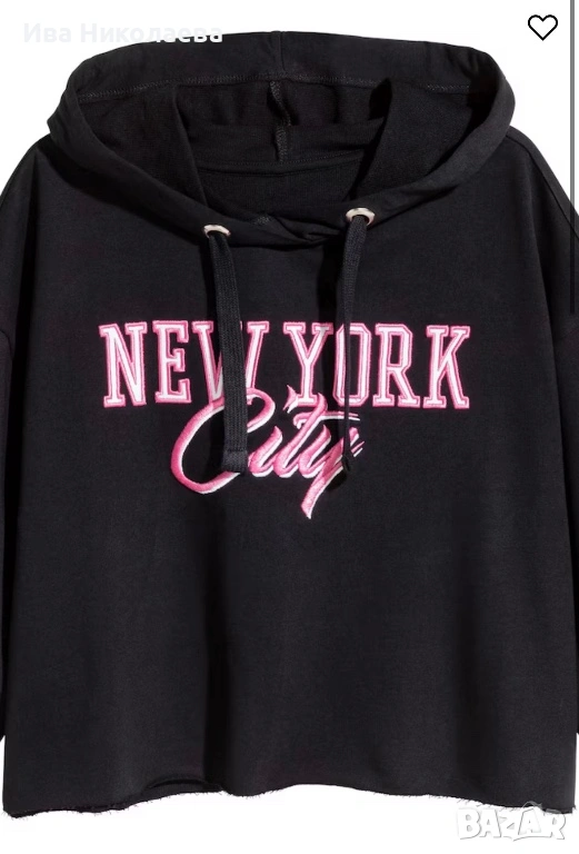 Тениска на H&M с качулка, снимка 1