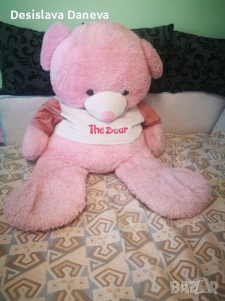 Голям розов Плюшен мечок, снимка 1