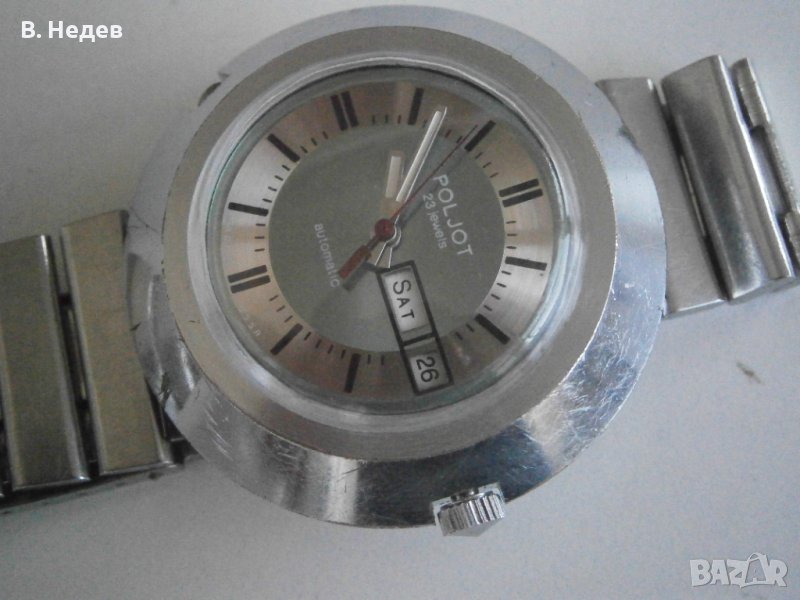 POLJOT automatic, 23 jewels, made in USSR - ТОР! XL size - 44mm!, снимка 1