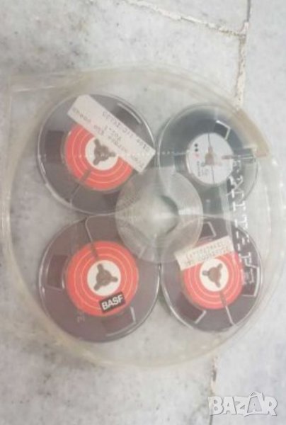 Лот от 4бр. магнетофонни ролки 8см. В отлично състояние. 3бр. BASF и 1бр Philips. Всички за 70лв. ил, снимка 1