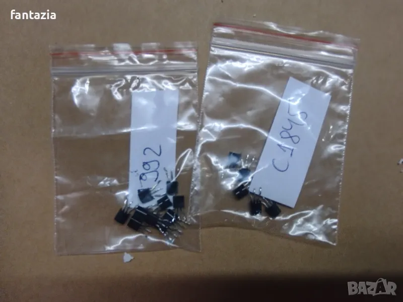  Оригинални транзистори 2SA992 2SC1845 992 1845, снимка 1