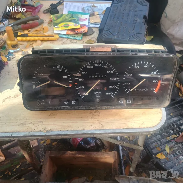 Километраж - Табло Уреди За Фолксваген Пасат Б3 1.8Моно 1992г / VW Passat B3 1.8Mi 1992y, снимка 1