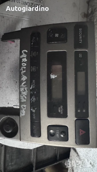 Климатичен блок / панел / табло зa Toyota Corolla - 55930-13030, снимка 1