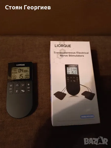 LIORQUE TENS и EMS- Машина за облекчаване на болката и мускулен стимулатор, снимка 1