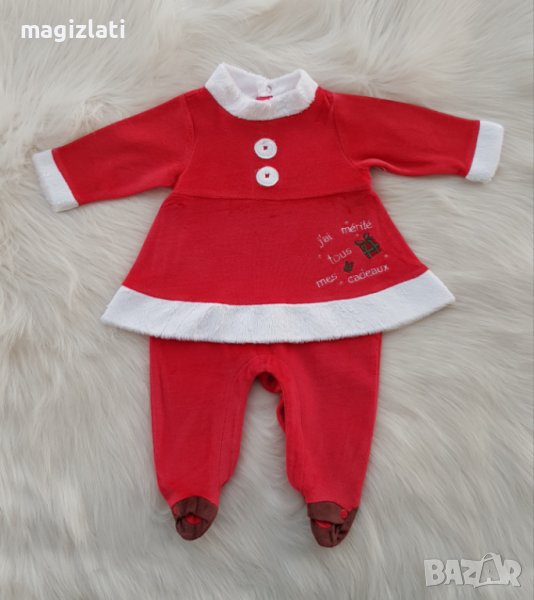 Коледна рокля 3 месеца, снимка 1
