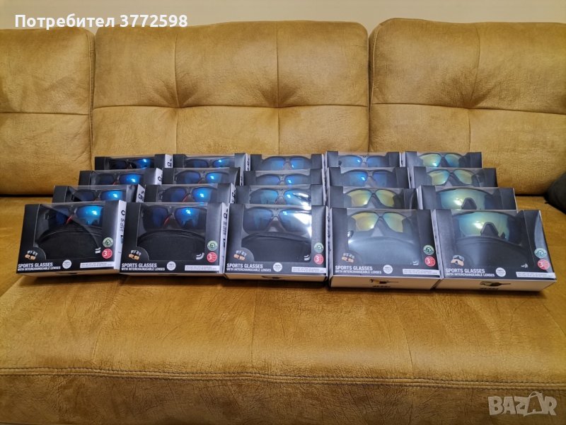 Слънчеви очила със сменяеми стъкла, снимка 1