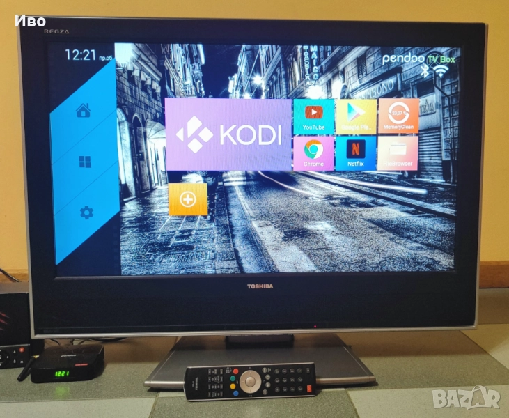 32" LCD Телeвизор Toshiba + Android TV box, снимка 1