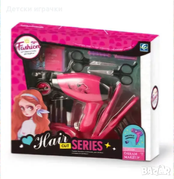 Фризьорски комплект със Сешоар Преса и аксесоари , снимка 1