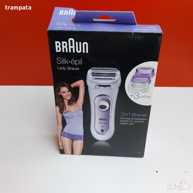 НАЙ ДОБРАТА ОФЕРТА Епилатор Braun Silk-epil, снимка 1