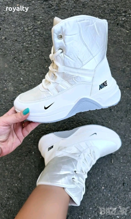 Nike Бели Дамски Боти 36-40 Номер , снимка 1