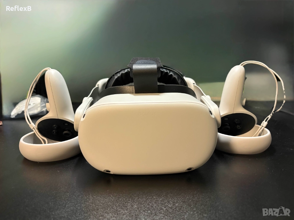 Meta Quest 2 (Oculus) 128GB + Elite Strap + 5 метров кабел, снимка 1