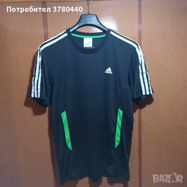 Нова черна тениска "Адидас", снимка 1