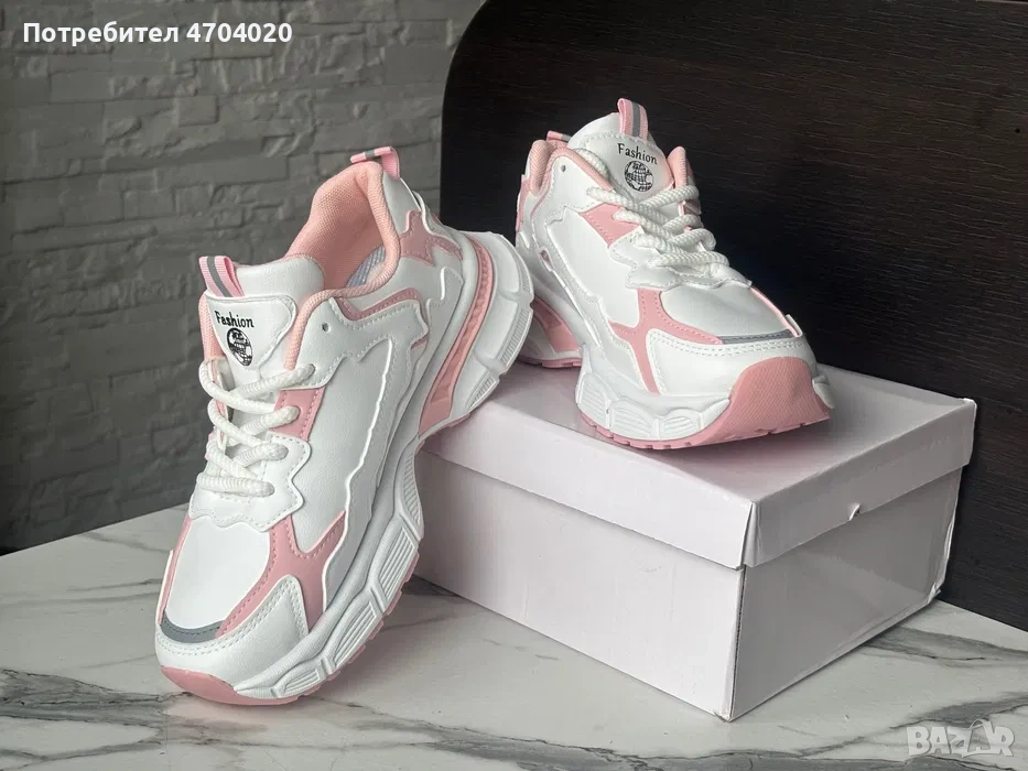 Маратонки в бяло и разово, снимка 1