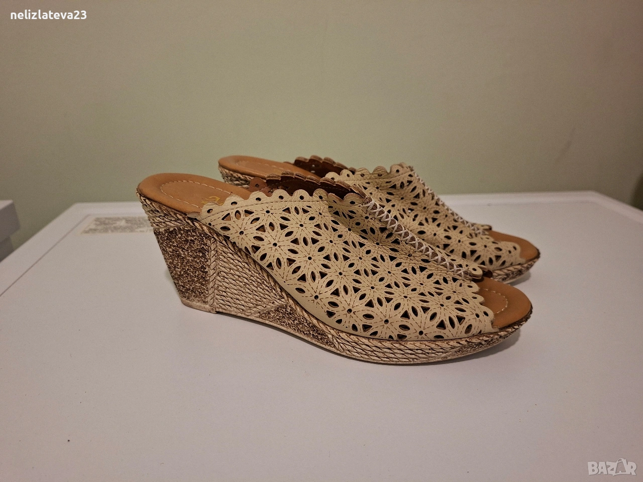 Нови дамски чехли от български производител, снимка 1