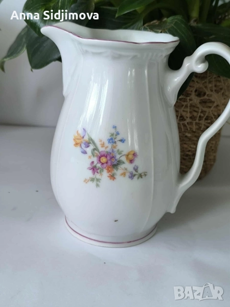 Български порцелан кана, снимка 1